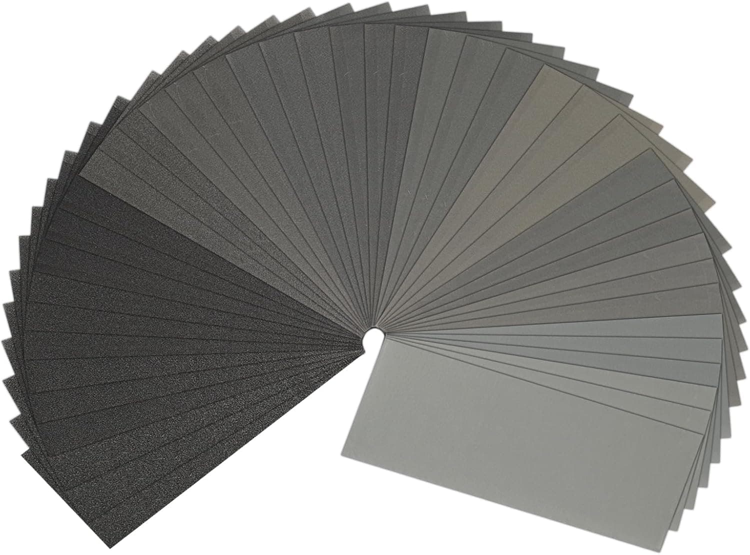 STEBRUAM 42-Stücke Set Wetschleifpapier, 120-3000 Grit, füschön führ Car/Wödenmobilieren