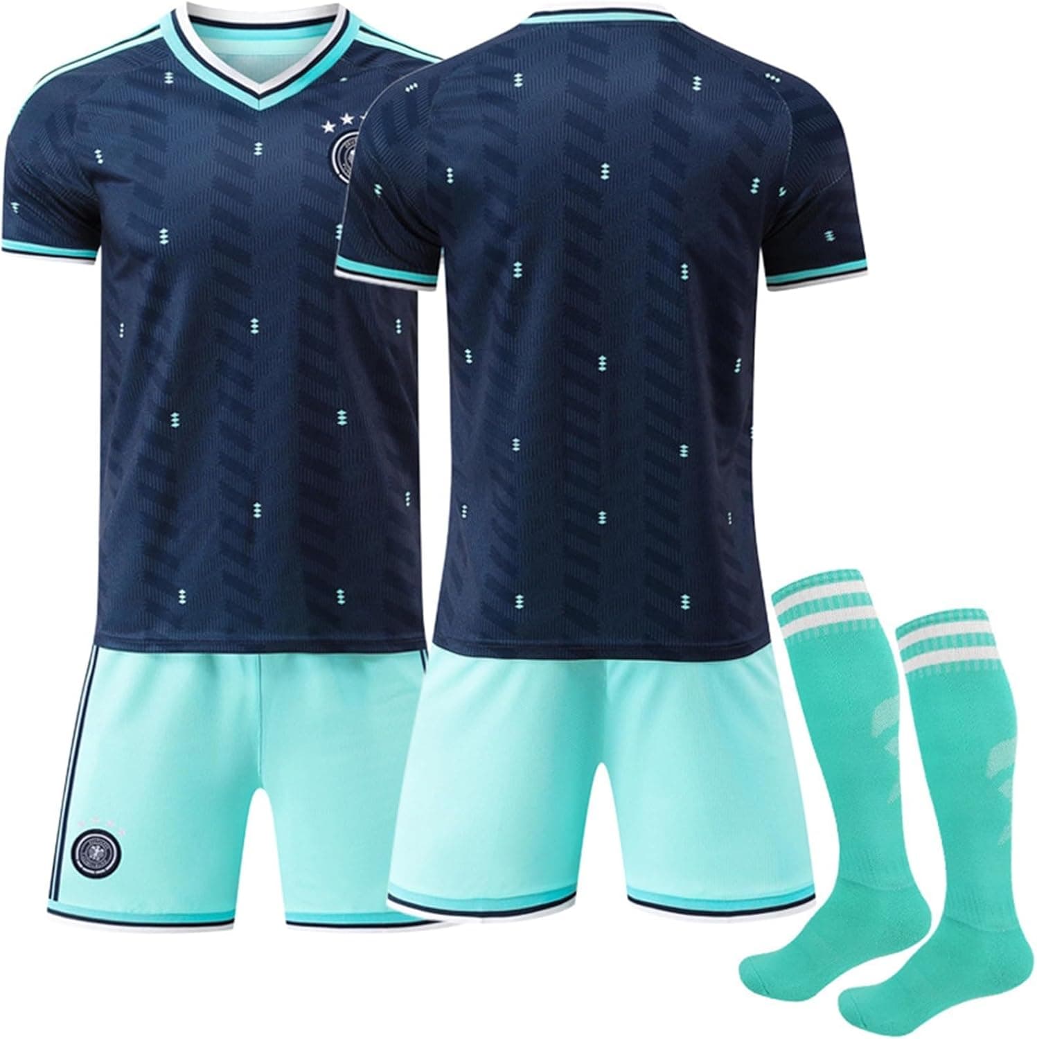 Fu ball Trikot Kinder Erwachsene Namen und Nummer