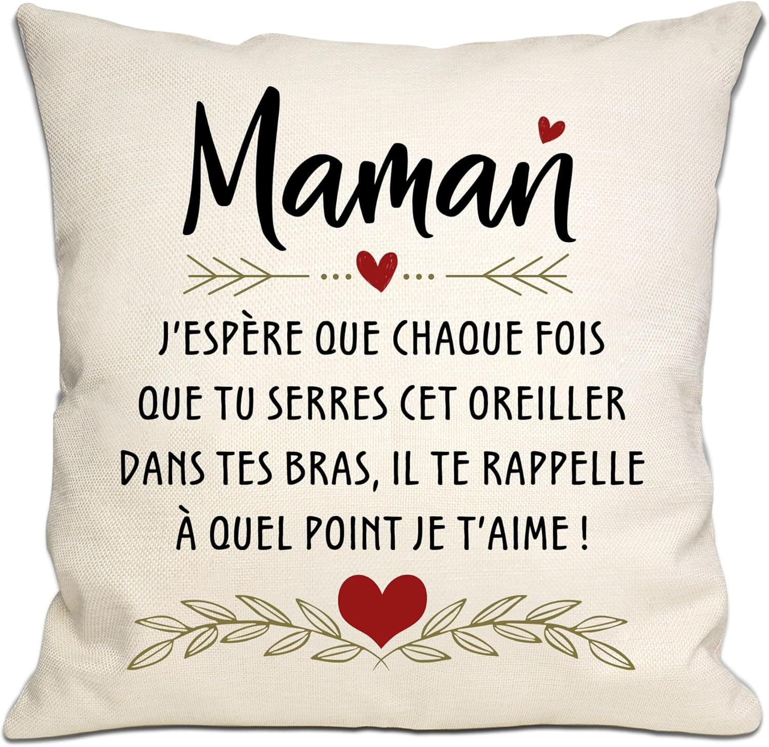 Bommex Mum I hope that every time you tighten this cushion, it reminds you how much I love you cushi