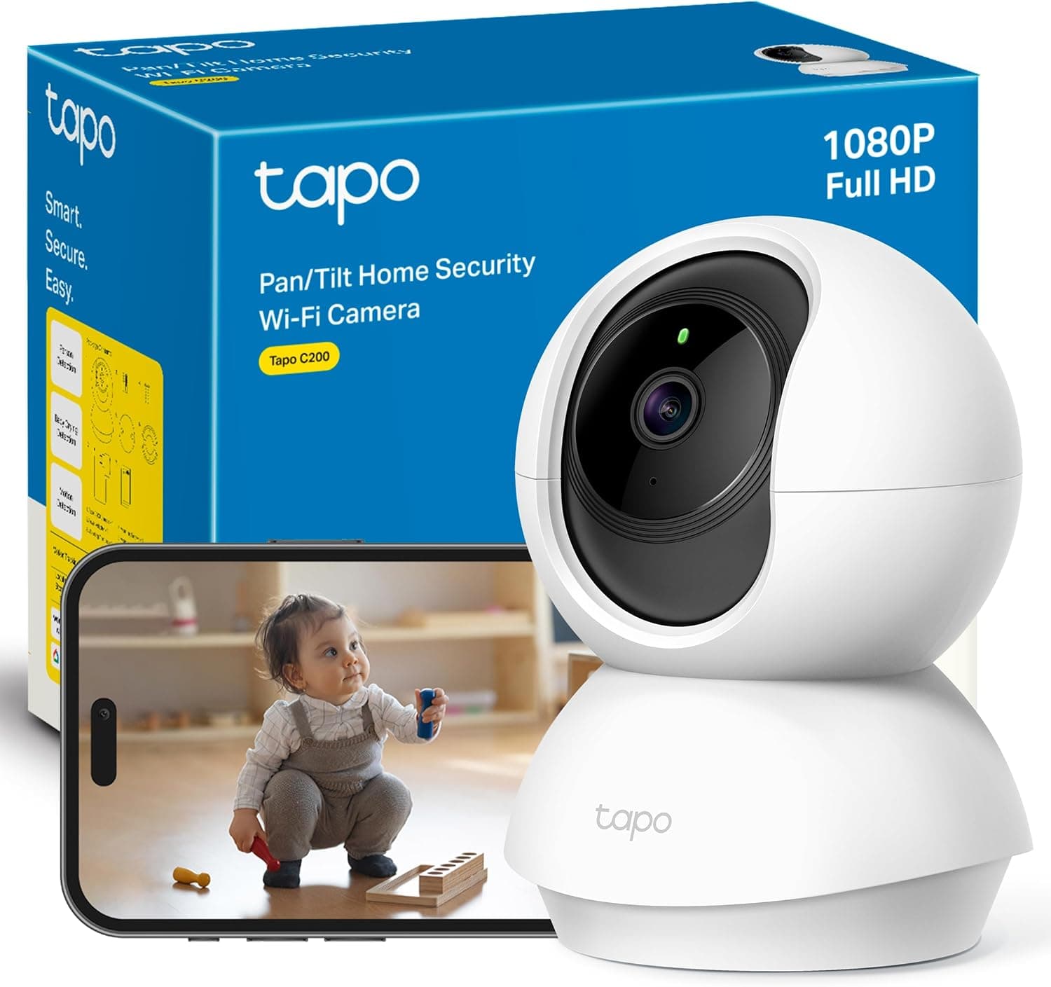Cómara Tapo C200 360° WiFi IP