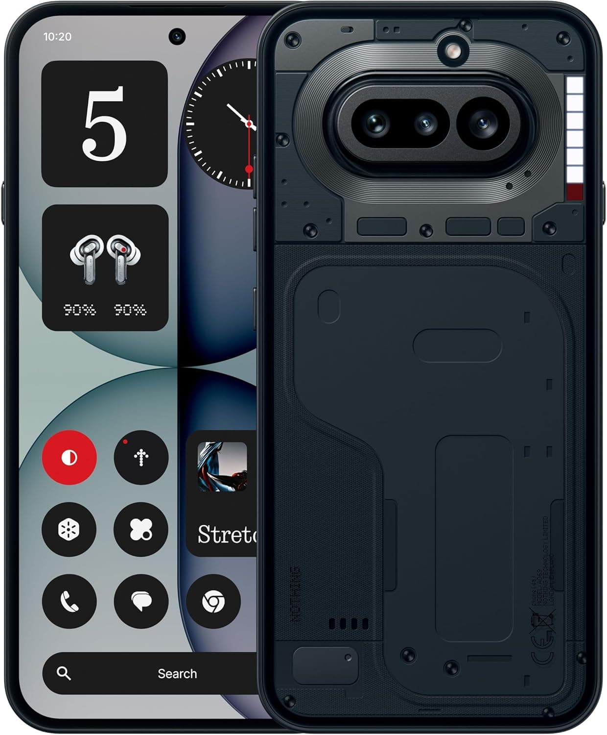 Nothing Phone (4a) - 50 MP Triple Camera with Up To 70X ultra Zoom, Transparent Design Smartphone, Long Lasting Battery and 5G