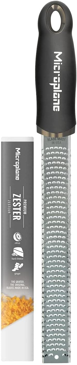 Microplane 46020 Premium Zester Grater Black 12