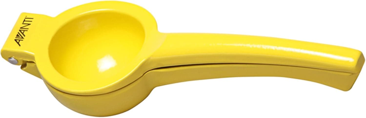 Avanti 26 cm x Yellow Lemon Citrus Squeezer Juicer - 8.5cm