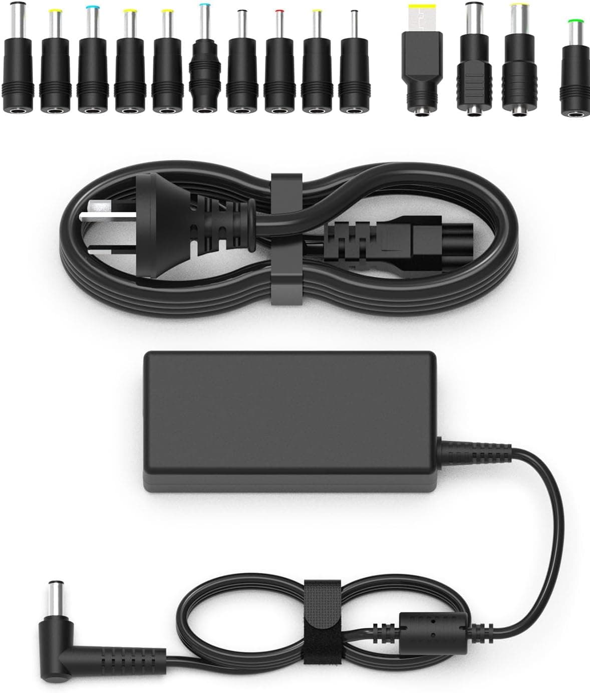 Universal 65W 45W Laptop Charger AC Adapter 18V-20V Compatible with Acer Asus Medion HP Dell Toshiba IBM Fujitsu Gateway Note
