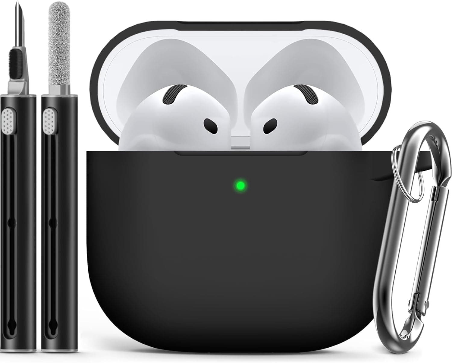 Inesore for AirPods 4 Case Cover (2024) - Soft Silicone Case Compatible with AirPods 4th Gen