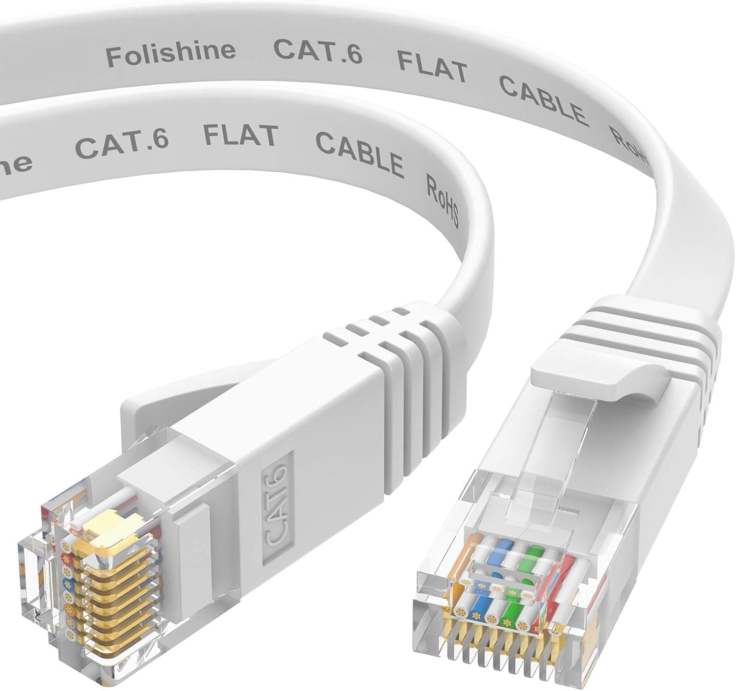 Cat6a/Cat6 Ethernet Cable High Speed 0.5m - 20m 3 Pack