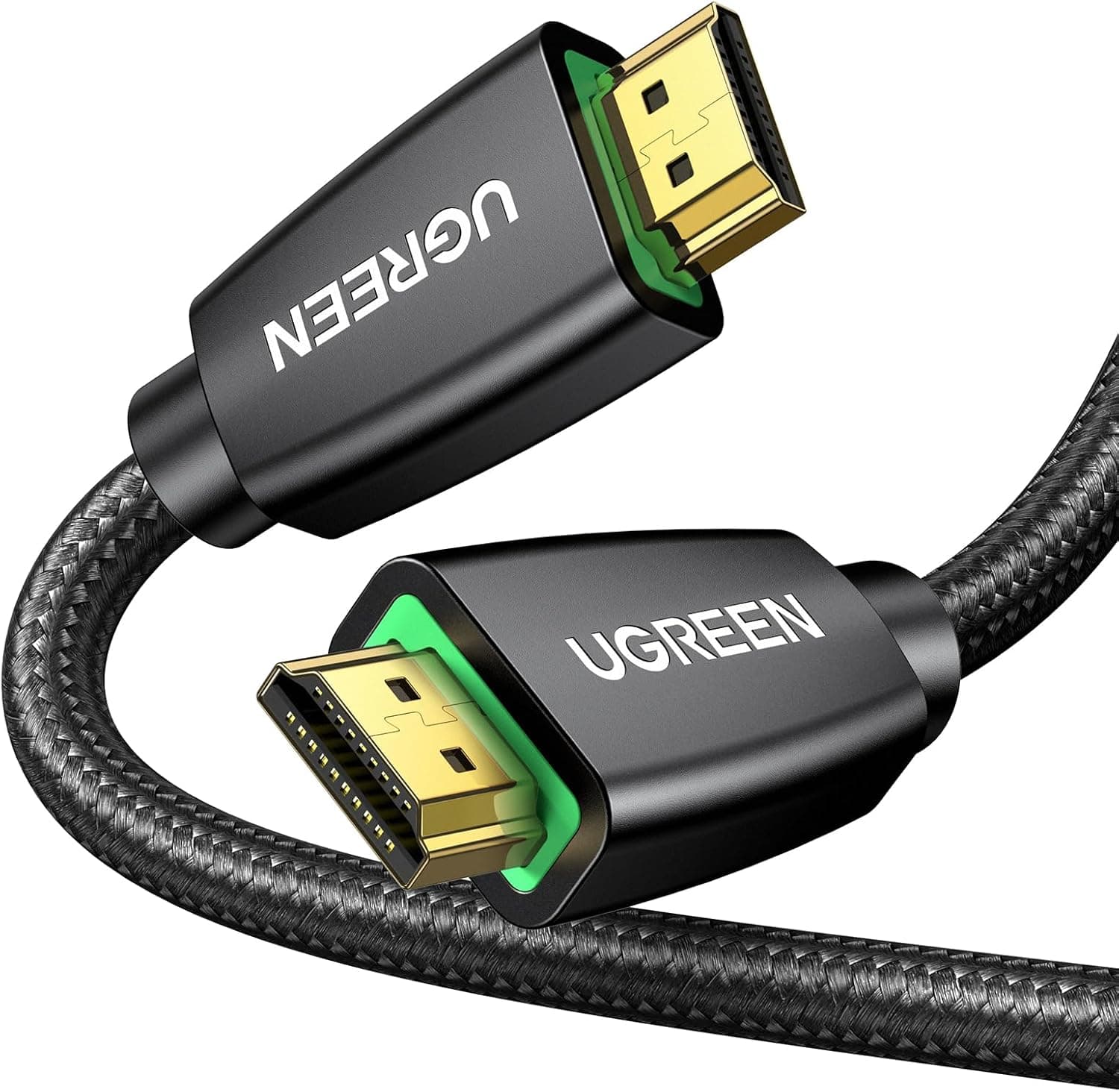 UGEARCHI 4K@60Hz HDMI 2.0 Cable 1M Braided Cord