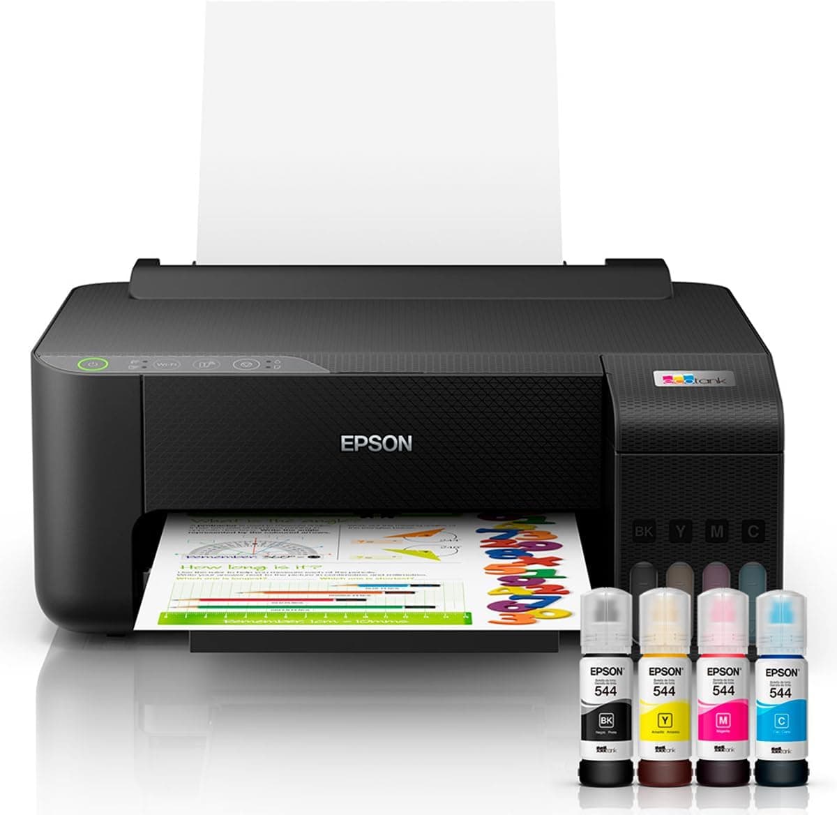 Epson EcoTank L1250 Color Ink Tank, Wi-Fi Direct, Voice Command, Bivolt, Black