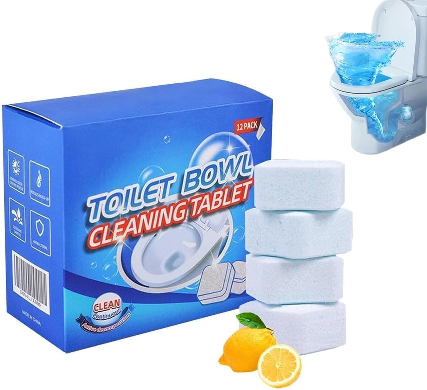 WC Extra Strong Toilet Cleaner, 2026 Nuevo de Inodoro Fuerte