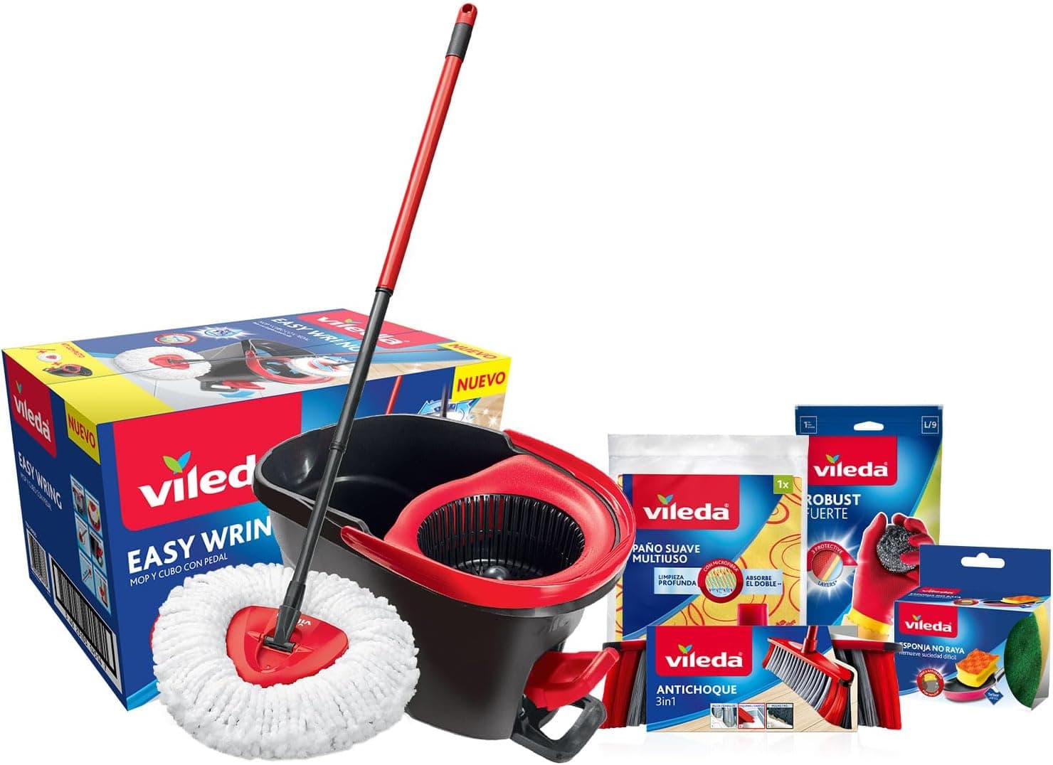 Vileda Combo Soluciones - Limpieza Completa y Cuidado del Hogar