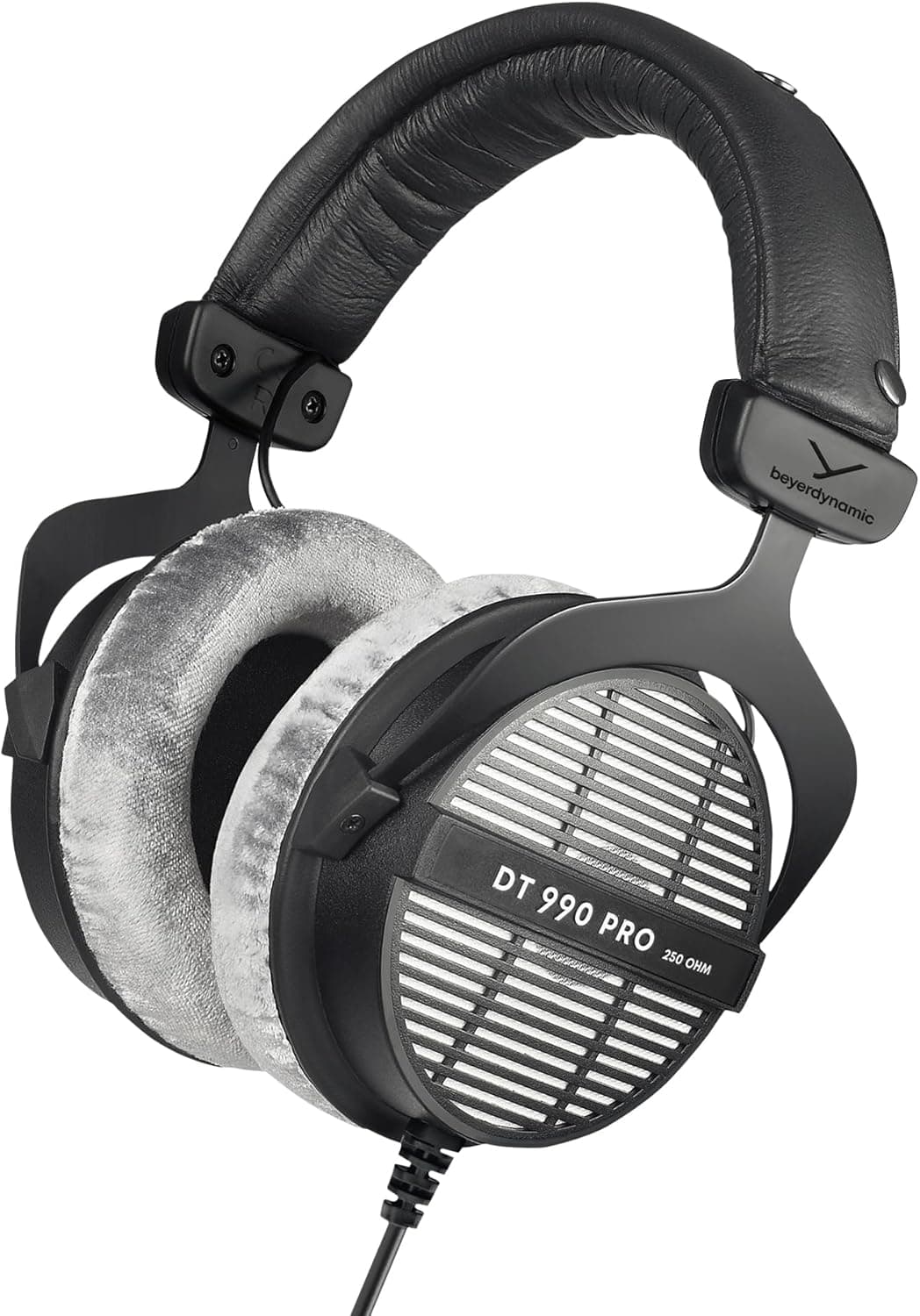 beyerdynamic DT 990 PRO sur oreilles en cotton aux poils et sans fil avec 250 Ohm d'imposition