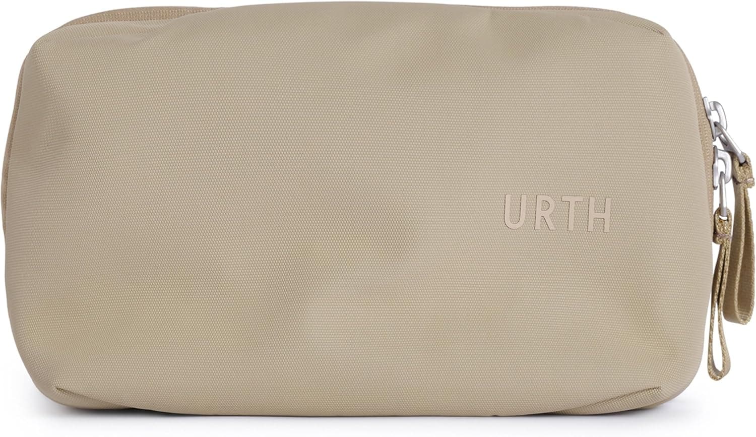 Urth Zeolite Tech Organiser - Vattestående Recyclerad Materialtäcke för Kabel, Laddare, Mobiltelefon och Kamerakällor, Beige