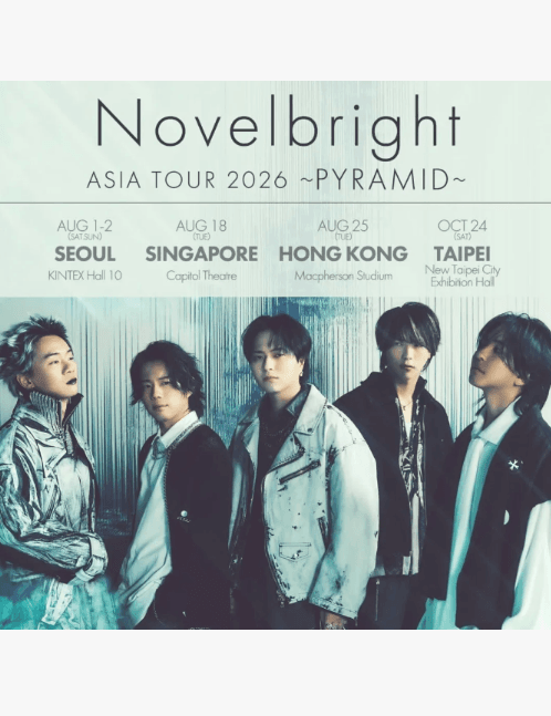 Novelbright2026亞洲巡迴演唱會〜PYRAMID〜-香港站
